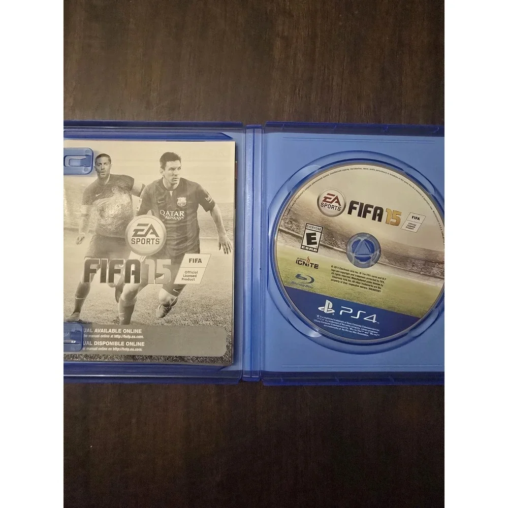 FIFA 15 - Ultimate Edition (Sony PlayStation 4 PS4, 2014) Game, Case, and Manual